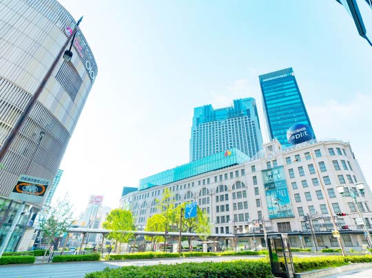 南海「なんば」駅周辺