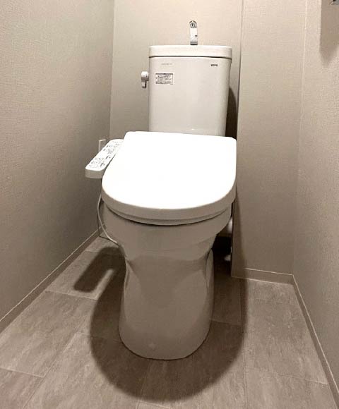 節水型トイレの参考写真