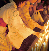 御手洗祭(足つけ神事)