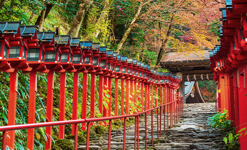 貴船神社参道