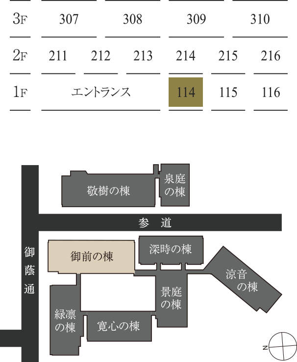 敷地配置図