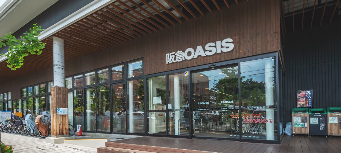 阪急OASIS 吹田片山店（約550m/徒歩7分）
